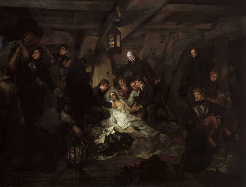 Arthur William Devis Death of Nelson Norge oil painting art